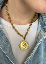 Chan Sutt | Love Each Other More Coin Necklace