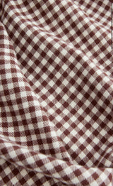 Z Supply | River Plaid Button Up - Chocolate Cherry
