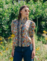 LOVE THE LABEL | Zuri Top - Cottage Garden Liberty