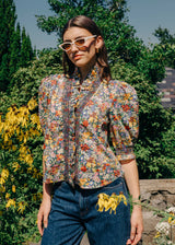 LOVE THE LABEL | Zuri Top - Cottage Garden Liberty