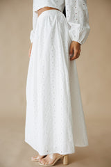 Z Supply | Bria Cotton Eyelet Skirt - White