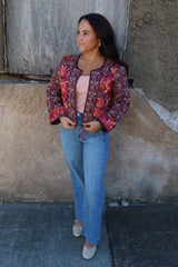 Love the Label | Pippa Quilted Jacket - Pippa's Symphony Red