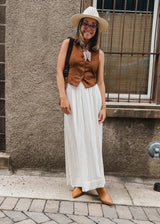 Steve Madden | Barrett Vest - Chicory Coffee