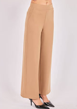Astrid Super Stretch Pull On Pants - Taupe