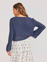 Calico Pullover - Navy