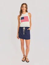American Spirit Sweater Tank - Ivory