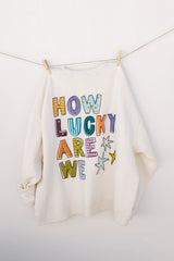 Etta & East | How Lucky Are We Sweatshirt