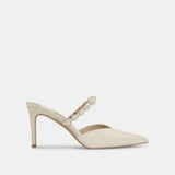 Dolce Vita | Kanika Pearl High Heels - Vanilla Pearl
