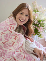 Chappy Wrap Peony Petals Blanket - Chappy Size