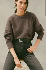 Z Supply | Cirrus Cozy Sweater - Burnt Ash Heather