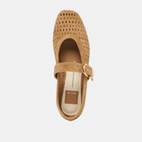 Dolce Vita | Mikel Ballet Flats Lt Brown Perforated Suede