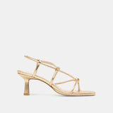 Dolce Vita | Mylee Heels Gold Distressed Leather
