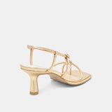 Dolce Vita | Mylee Heels Gold Distressed Leather