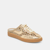 Dolce Vita | Notice Slide Woven Sneakers Gold Woven Stella
