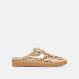 Dolce Vita | Notice Slide Woven Sneakers Gold Woven Stella