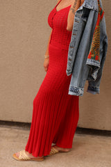 Z Supply | Lexa Sweater Skirt - Kiss Me Red