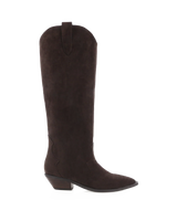 Helix Boots - Dark Cacao Suede