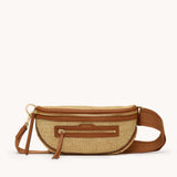 HAMMITT | Charles Crossbody Med - Cocoa Raffia