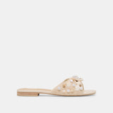 Dolce Vita | Lizza Beaded Sandals - Oatmeal