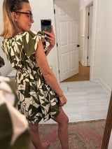 Canopy Bubble Dress - Emerald
