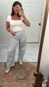 JBD | Barrel Jean - Stripe