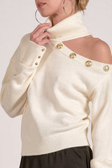 Scarlett Sweater - White