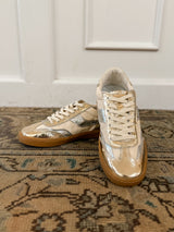 Dolce Vita Notice Sneakers - Silver/Gold