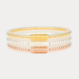 Budha Girl Bibi All Weather Bangles (Set of 3) - Serenity Prayer