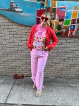 Z Supply | Medina Cozy Rib Cardigan - Red Lotus