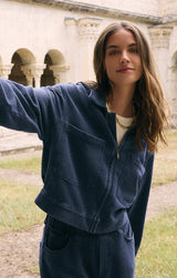 Z Supply | Heritage Knit Denim Jacket - Indigo