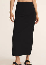 Z Supply | Gail Midi Skirt - True Black