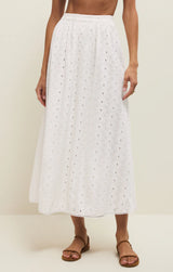 Z Supply | Bria Cotton Eyelet Skirt - White