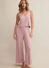 Z Supply | Coastline Rib Pant - Pink Pearl