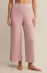 Z Supply | Coastline Rib Pant - Pink Pearl