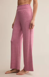 Z Supply | Dawn Smocked Pant - Sweet Plum