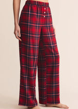 Z Supply | Hangout Plaid Pant - Haute Red