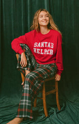 Z Supply | Hangout Plaid Pant - Mistletoe