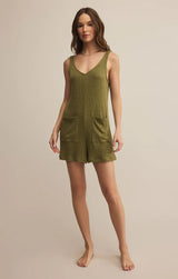 Z Supply | Homestead Knit Romper - Fern