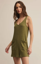 Z Supply | Homestead Knit Romper - Fern