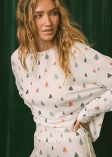 Z Supply | Alpine Tree Brushed Knit Top - White