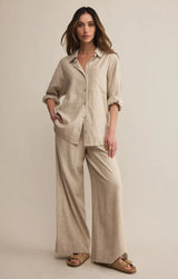 Z Supply | Henri Washed Linen Pants - Flax