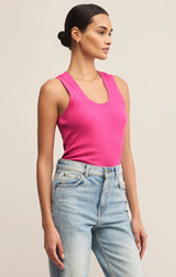 Z Supply | Sirena Rib Tank - Island Pink