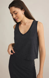 Z Supply | Sloane V-Neck Top - Black