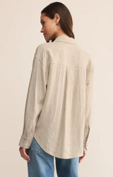 Z Supply | Alfie Linen Button Up - Flax