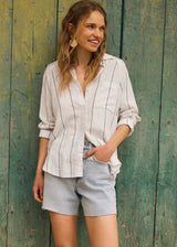 Z Supply | The Perfect Linen Top - White