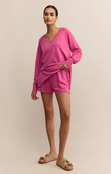 Z Supply | Weekender French Terry Short - Island Pink