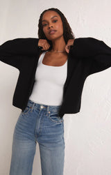 Z Supply Estelle Cardigan - Black