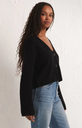Z Supply Estelle Cardigan - Black