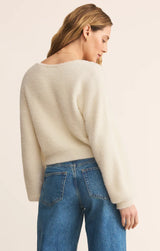 Z Supply | Sadira Fluffy Crop Cardigan - Warm White