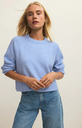 Z Supply | Coming Up Cozy Sweater - Blue Light